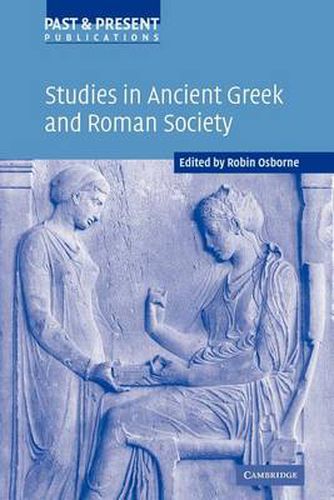 Cover image for Studies in Ancient Greek and Roman Society