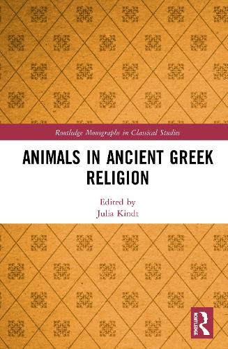 Cover image for Animals in Ancient Greek Religion