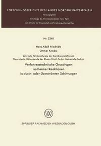 Cover image for Verfahrenstechnische Grundtypen Isothermer Reaktionen in Durch- Oder UEberstroemten Schuttungen