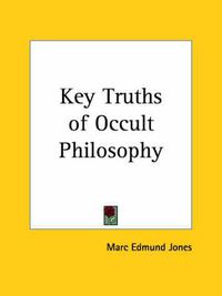 Cover image for Key Truths of Occult Philosophy (1925)