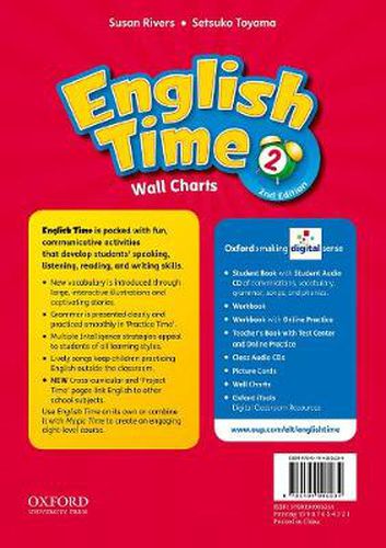 Cover image for English Time: 2: Wall Chart