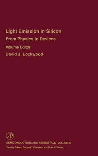 Cover image for From Physics to Devices: Light Emissions in Silicon: Light Emissions in Silicon: From Physics to Devices