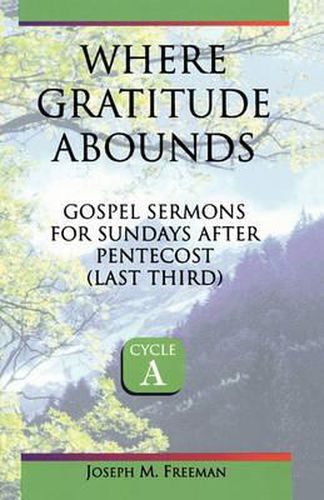 Cover image for Where Gratitude Abounds