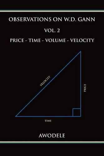 Cover image for Observations on W.D. Gann Vol. 2: Price - Time - Volume - Velocity