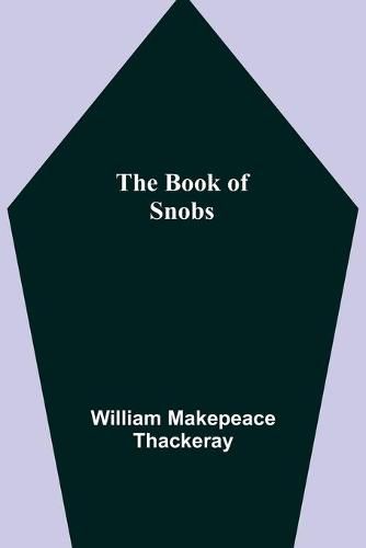 Cover image for The Book of Snobs
