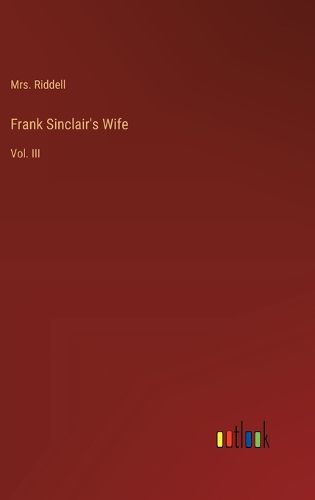 Cover image for Frank Sinclair's Wife