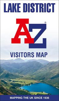 Cover image for Lake District A-Z Visitors Map