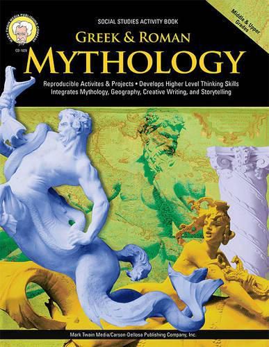 Cover image for Greek & Roman Mythology, Grades 6 - 12