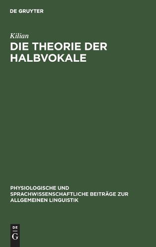 Cover image for Die Theorie Der Halbvokale