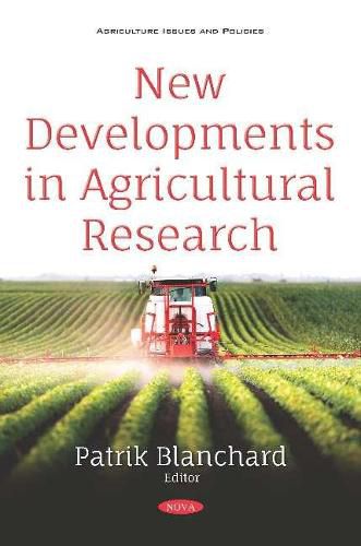 Cover image for New Developments in Agricultural Research