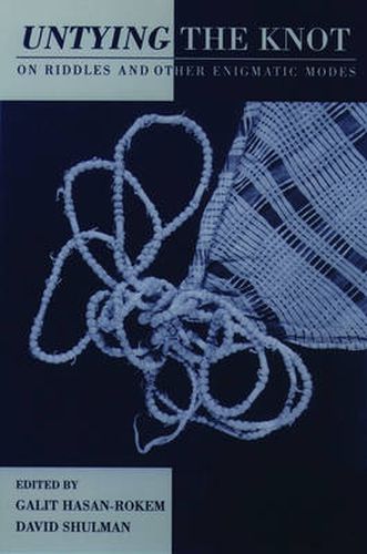 Cover image for Untying the Knot: On Riddles and Other Enigmatic Modes