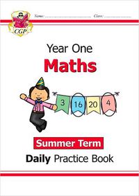 Cover image for KS1 Maths Year 1 Daily Practice Book: Summer Term