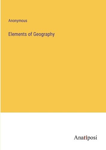 Cover image for Elements of Geography