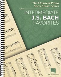 Cover image for Intermediate J.S. Bach Favorites