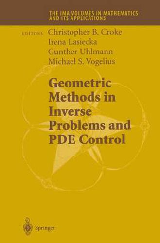 Cover image for Geometric Methods in Inverse Problems and PDE Control