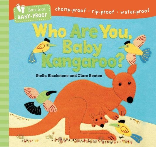 Cover image for Barefoot Baby-Proof: Who Are You, Baby Kangaroo?