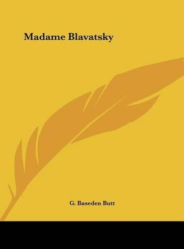 Cover image for Madame Blavatsky