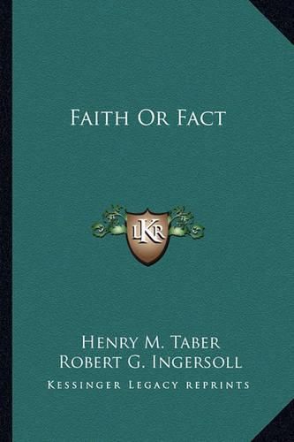 Cover image for Faith or Fact