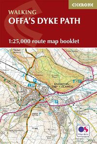 Cover image for Offa's Dyke Map Booklet: 1:25,000 OS Route Mapping