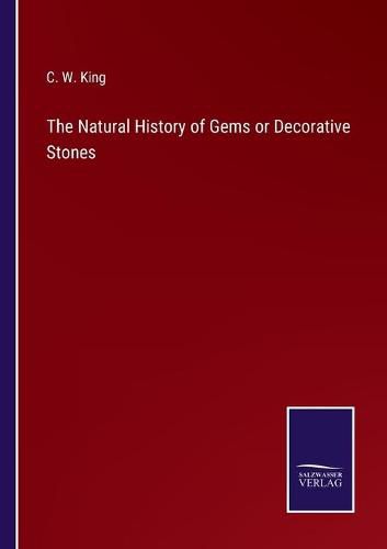 Cover image for The Natural History of Gems or Decorative Stones