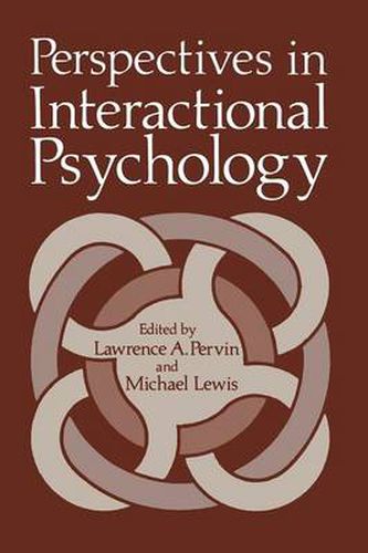 Cover image for Perspectives in Interactional Psychology