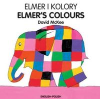 Cover image for Elmer's Colours (English-Polish)