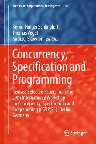 Cover image for Concurrency, Specification and Programming