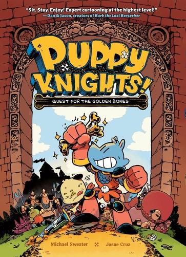 Cover image for Puppy Knights: Quest for the Golden Bones