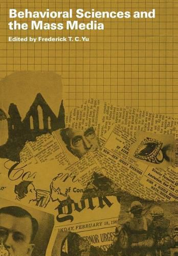 Cover image for Conference on Behavioural Sciences and the Mass Media