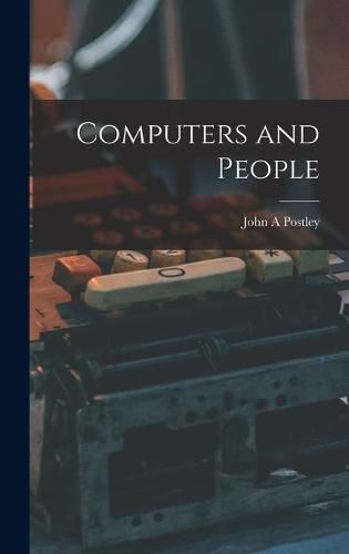 Cover image for Computers and People