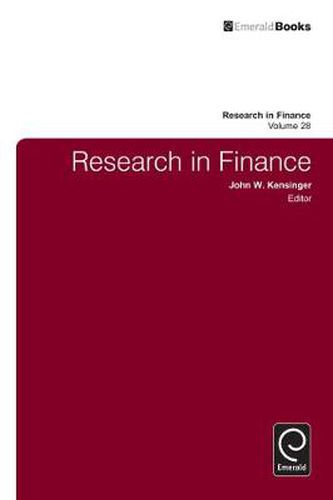 Cover image for Research in Finance