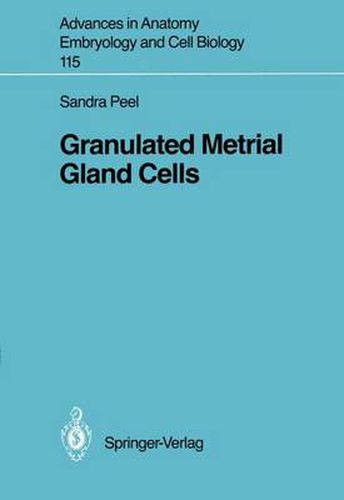 Cover image for Granulated Metrial Gland Cells