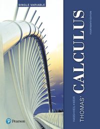 Cover image for Thomas' Calculus, Single Variable