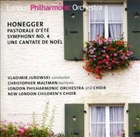 Cover image for Honegger Pastorale Symphony 4 Une Cantate De Noel