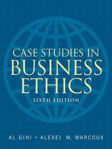 Cover image for Case Studies in Business Ethics