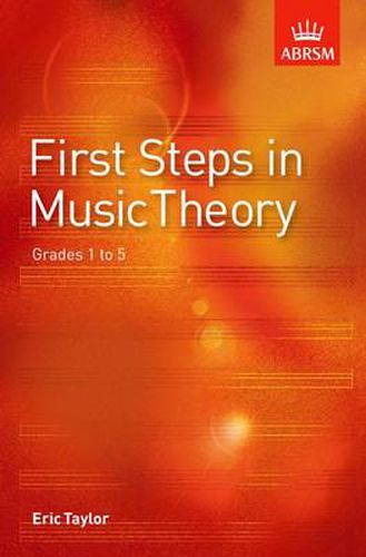 Cover image for First Steps in Music Theory: Grades 1-5