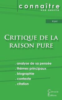 Cover image for Fiche de lecture Critique de la raison pure de Kant (analyse litteraire de reference et resume complet)