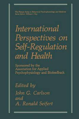 Cover image for International Perspectives on Self-Regulation and Health