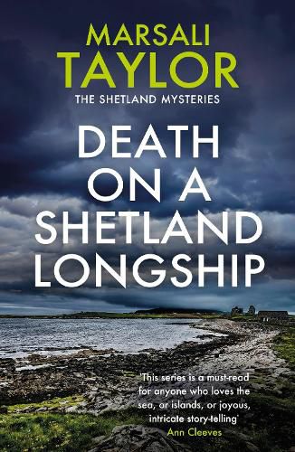 Cover image for Death on a Shetland Longship: The Shetland Sailing Mysteries