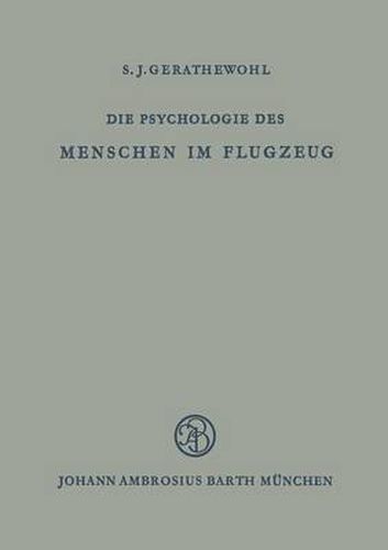 Cover image for Die Psychologie des Menschen im Flugzeug