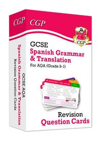 Cover image for GCSE AQA Spanish: Grammar & Translation Revision Question Cards