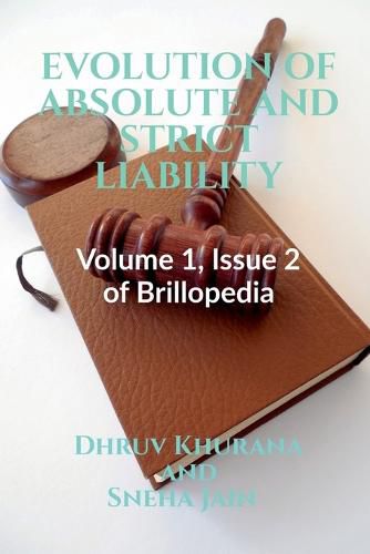 Cover image for Evolution of Absolute and Strict Liability