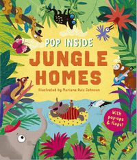 Cover image for Pop Inside: Jungle Homes