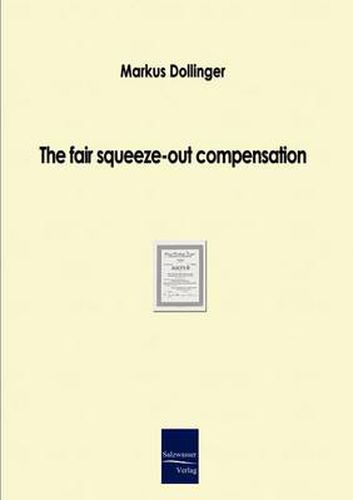 Cover image for The fair squeeze-out compensation