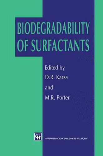 Cover image for Biodegradability of Surfactants