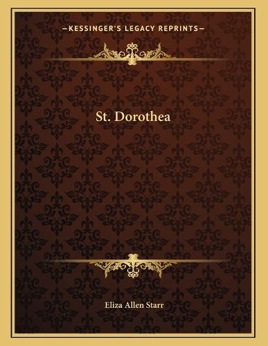 Cover image for St. Dorothea
