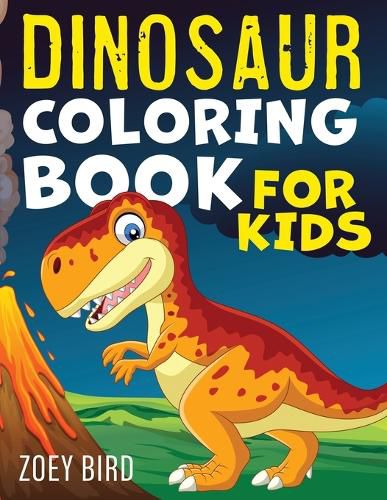 Cover image for Dinosaur Coloring Book for Kids: Coloring Activity for Ages 4 - 8