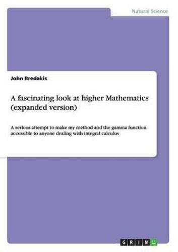 Cover image for A fascinating look at higher Mathematics (expanded version)