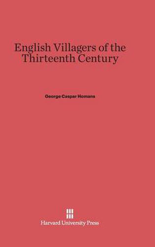 English Villagers of the Thirteenth Century