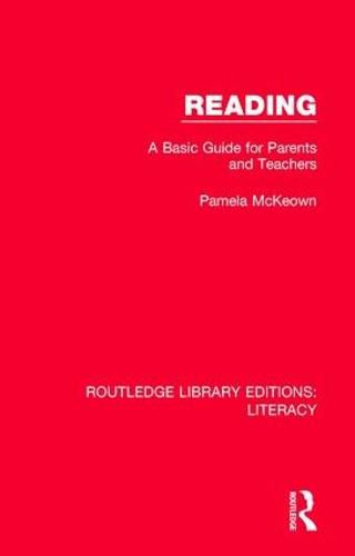 Cover image for Reading: A Basic Guide for Parents and Teachers